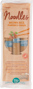 Makaron ryżowy razowy typu noodle z dynią i imbirem bezglutenowy BIO 250g Terrasana
