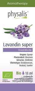 Olejek eteryczny lawenda pośrednia BIO 10 ml Physalis