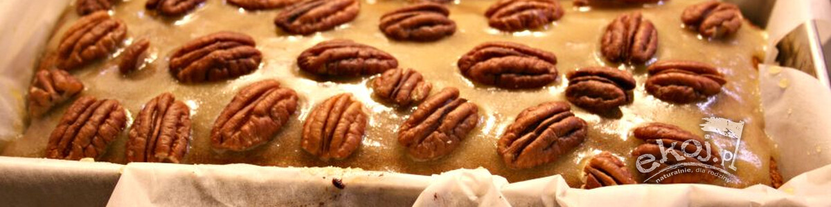Pomarańczowa babka z orzechami Pecan