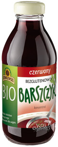 Barszcz czerwony bezglutenowy koncentrat BIO 320 ml Kowalewski