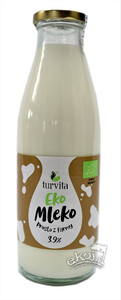 Mleko świeże 3,9% BIO 750ml Turvita