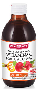 Sok z owoców róży BIO 250ml Polska Róża