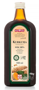 Sok z kurkumy 500ml Polska Róża