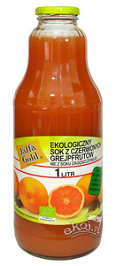 Sok z czerwonych grejpfrutów BIO 1l Jaffa Gold