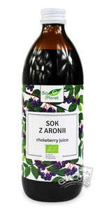 Sok z aronii BIO 500ml Bio Planet