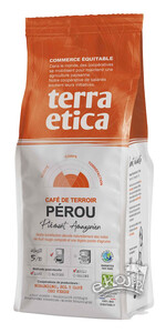 Kawa mielona arabica 100% Peru fair trade BIO 250g Terra Etica