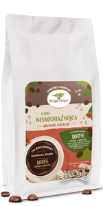 Kawa ziarnista NISKODRAŻNIĄCA 1kg Single Origin