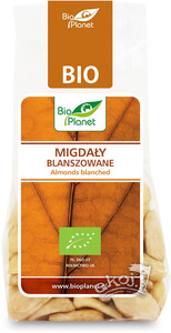 Migdały BLANSZOWANE BIO 100g Bio Planet
