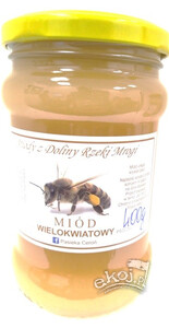 Miód wielokwiatowy 400g Pasieka Ceroń