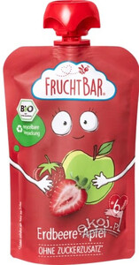 Mus truskawka - jabłko BIO 100g Fruchtbar