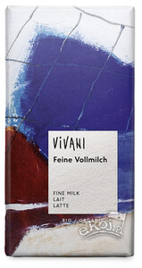 Czekolada mleczna BIO 80g Vivani