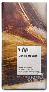 Czekolada gorzka nugatowa BIO 80g Vivani