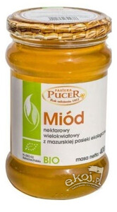 Miód wielokwiatowy BIO 400g Pucer