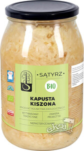 Kapusta kiszona niepasteryzowana EKO 800g Sątyrz