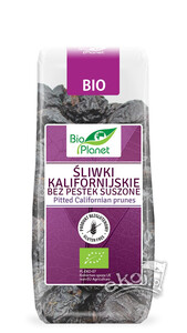 Śliwki kalifornijskie bez pestek bezglutenowe BIO 200g Bio Planet