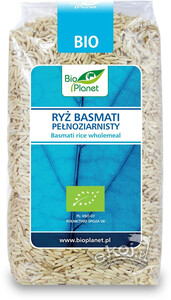 Ryż basmati pełnoziarnisty EKO 500g Bio Planet