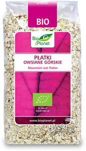 Płatki owsiane górskie BIO 300g Bio Planet