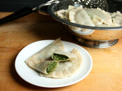 Pierogi ze szpinakiem wg 5 przemian
