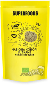 Nasiona konopi łuskane EKO 200g Bio Planet