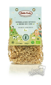 Makaron z ryżu brązowego Farma Bezgl. BIO 250g Dalla Costa