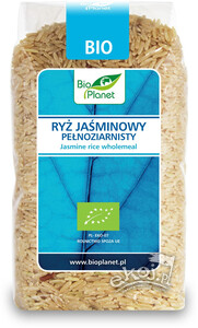 Ryż jaśminowy pełnoziarnisty EKO 500g Bio Planet