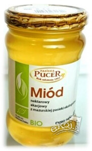 Miód akacjowy BIO 400g Pucer