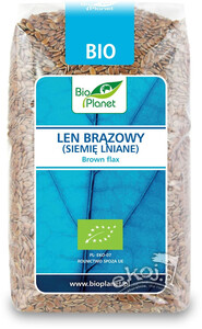 Siemię lniane BIO 400g Bio Planet