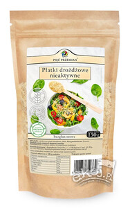 Płatki drożdżowe nieaktywne bezglutenowe 150g Pięć Przemian