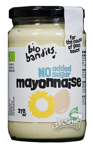 Majonez jajeczny nie zawiera cukrów BIO 370ml Bio Bandits