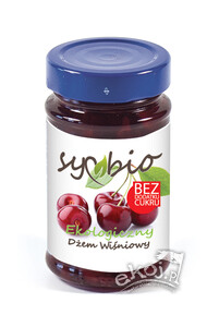Dżem wiśniowy EKO bez cukru 250g Symbio