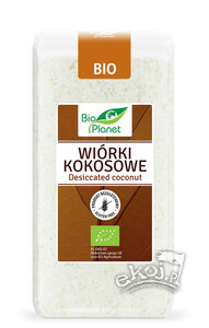 Wiórki kokosowe bezglutenowe BIO 200g Bio Planet