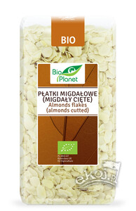 Migdały płatki DUŻE BIO 300g Bio Planet