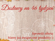 Dostawy na tydzień 46 :) środa-piątek 13-15 listopad
