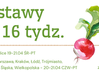 Dostawy na 16 tydz. :) 19-21.04 ŚR-PT