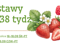 Dostawy na 38 tydz. :) 16-18.09.2026