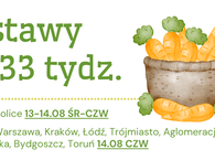 Dostawy na 33 tydz. :) 13-14.08.25 ŚR-CZW