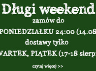 Długi weekend sierpniowy