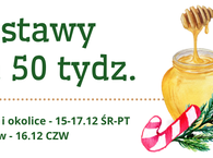 Dostawy na 50 tydz. :) 15-17.12 ŚR-PT