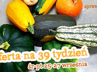 Dostawy na tydzień 39 :) środa-piątek 25-27 września