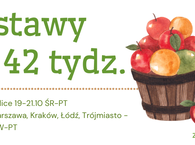Dostawy na 42 tydz. :) 19-21.10 ŚR-PT