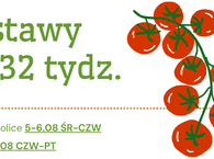 Dostawy na 32 tydz. :) 5-7.08.2026