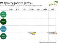 Tygodniowy planner posiłków do pobrania!