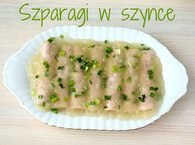 Szparagi w szynce