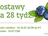Dostawy na 28 tydz. :) 14-16.07 ŚR-PT