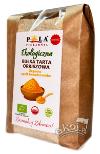 Bułka tarta orkiszowa BIO 300g Piekarnia Pola