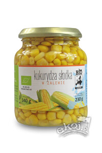 Kukurydza słodka w słoiku EKO 340g Bio Europa