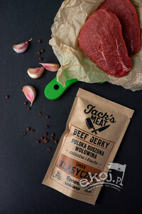 Jack's Meat - polska suszona wołowina KLASYCZNA 30g Nowicki Naturalnie