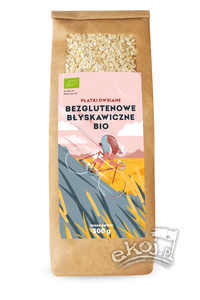Płatki owsiane błyskawiczne bezglutenowe BIO 500g Pięć Przemian