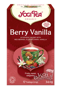 Herbatka berry vanilla BIO (17x2g) 34g Yogi Tea
