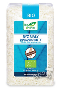 Ryż biały długoziarnisty bezglutenowy BIO 500g Bio Planet